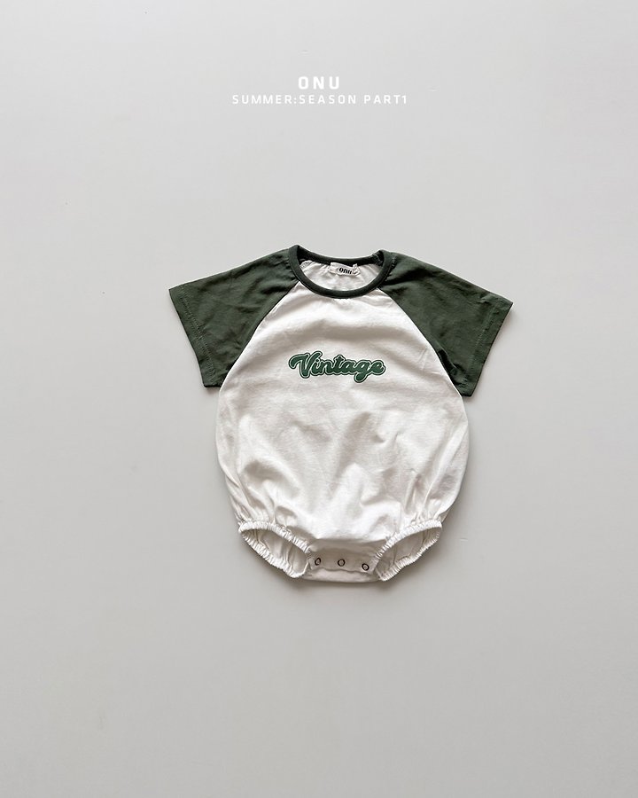 Onu - Korean Baby Fashion - #babyboutique - Bebe Vintage Suit - 2