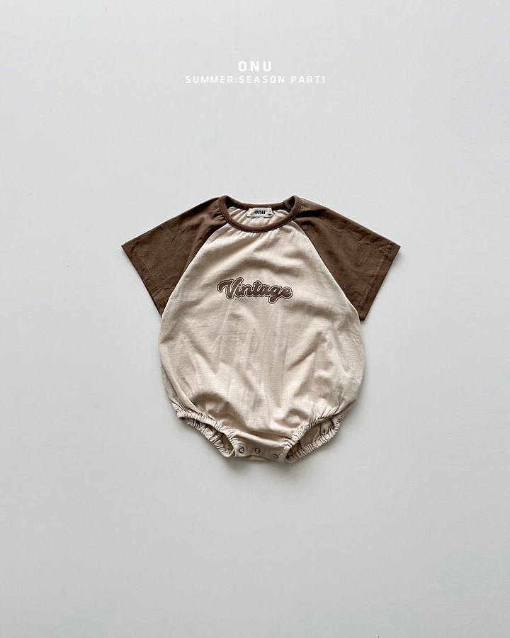 Onu - Korean Baby Fashion - #babyboutiqueclothing - Bebe Vintage Suit - 3