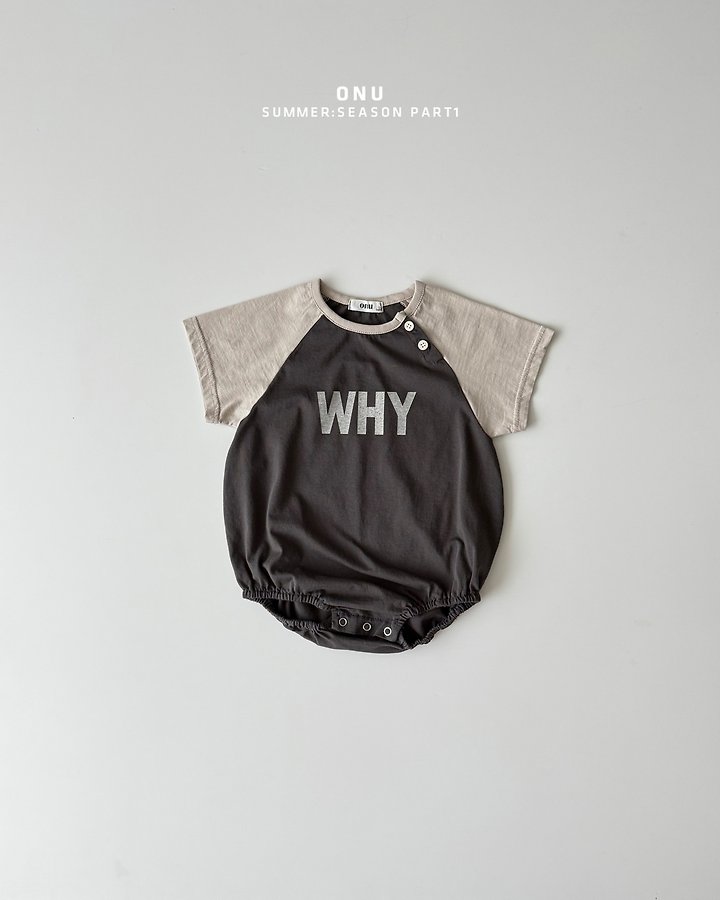 Onu - Korean Baby Fashion - #babyclothing - Bebe WHY Raglan Suit - 3
