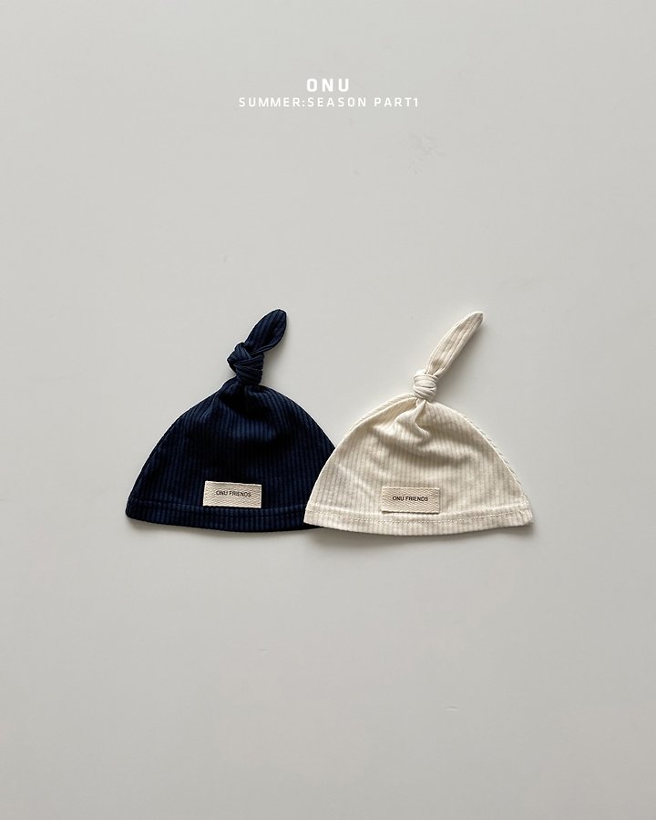 Onu - Korean Baby Fashion - #babywear - Bebe Ribbed Hat - 2