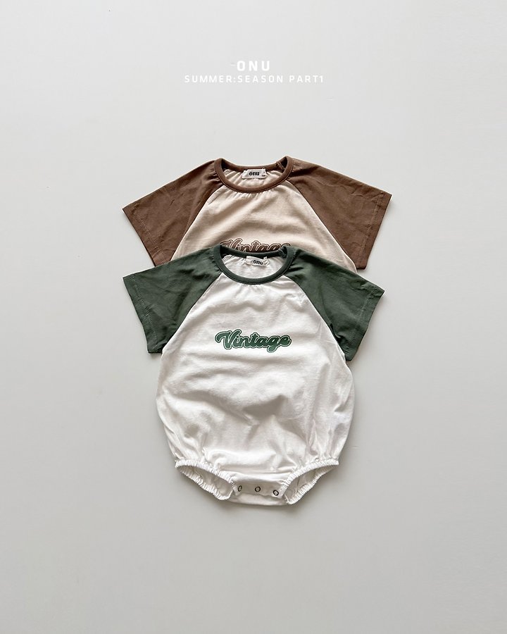 Onu - Korean Baby Fashion - #smilingbaby - Bebe Vintage Suit