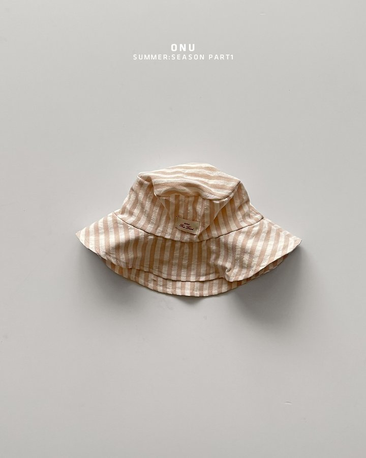 Onu - Korean Children Fashion - #Kfashion4kids - Stripe Bucket Hat - 3