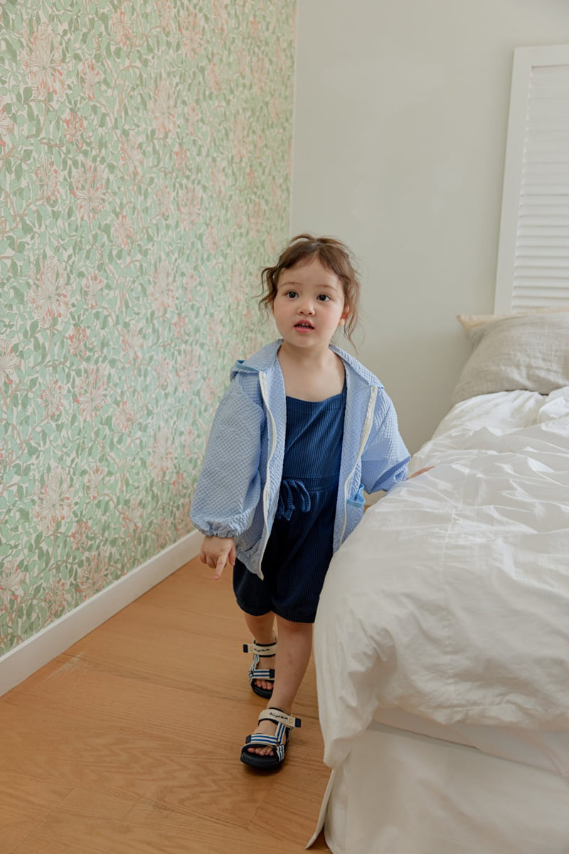 Onu - Korean Children Fashion - #Kfashion4kids - Cropped Overalls - 12