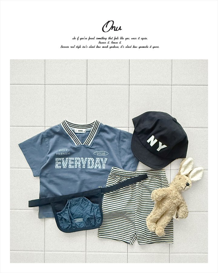 Onu - Korean Children Fashion - #Kfashion4kids - Yoko Ribbed Tee - 6