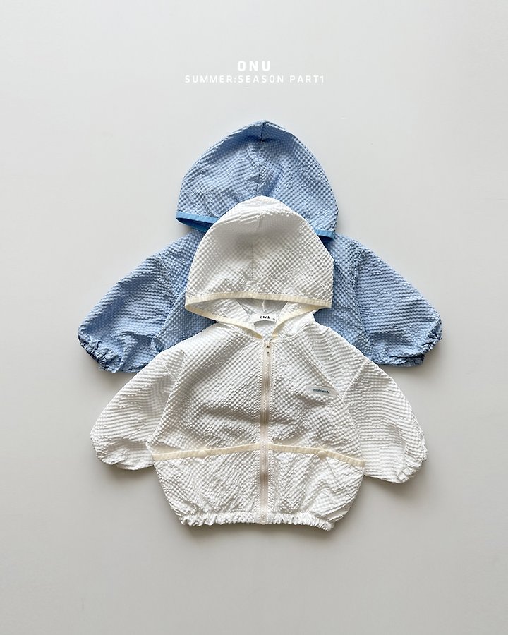 Onu - Korean Children Fashion - #childofig - Seersucker Jumper