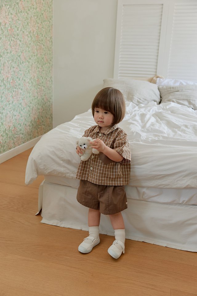 Onu - Korean Children Fashion - #childofig - Summer Check Shirt - 9