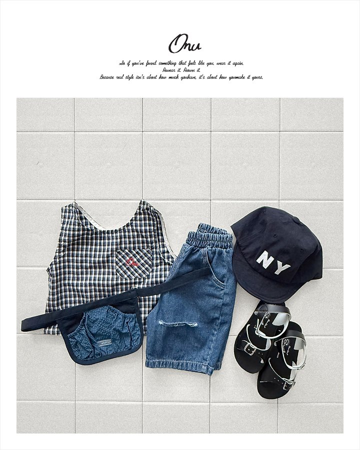 Onu - Korean Children Fashion - #childofig - Vintage Denim Pants - 6