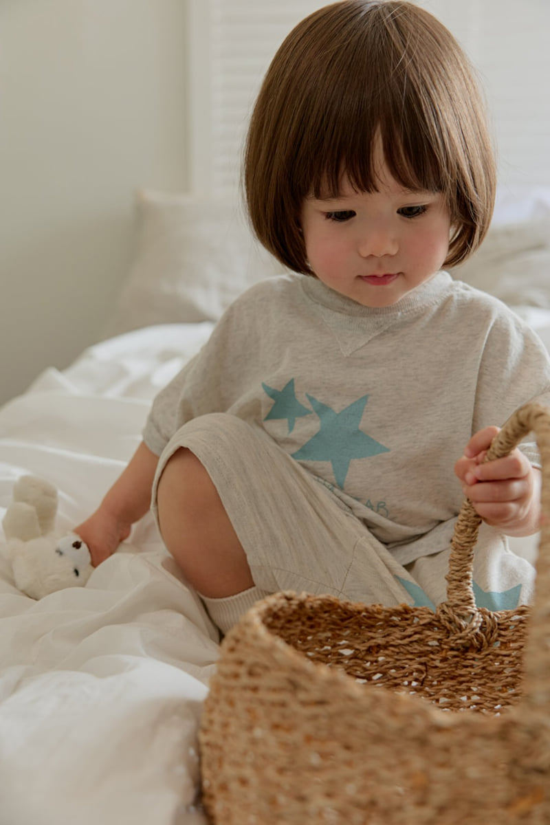 Onu - Korean Children Fashion - #childofig - Star Ribbed Tee - 10