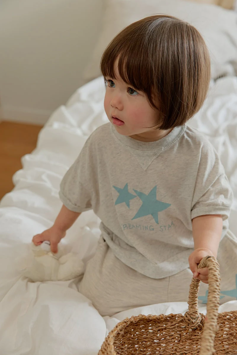 Onu - Korean Children Fashion - #childofig - Star Ribbed Tee - 9