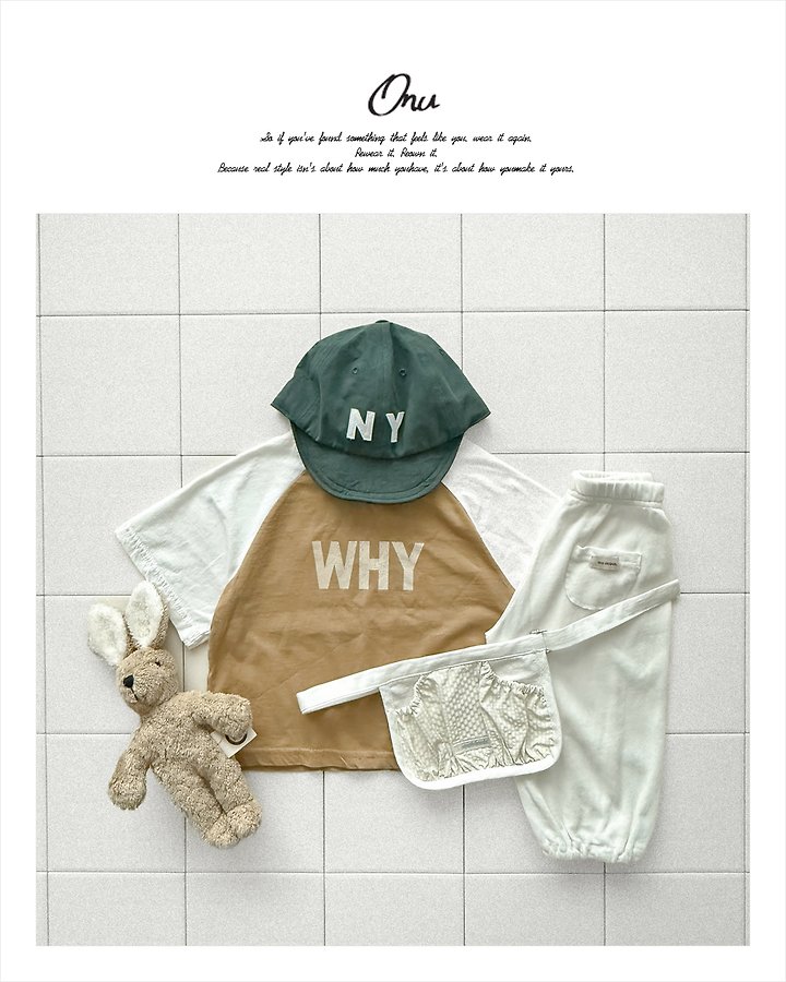 Onu - Korean Children Fashion - #childofig - WHY Raglan Tee - 6