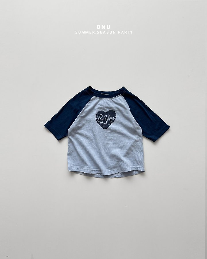 Onu - Korean Children Fashion - #childofig - Heart Cropped Tee - 3
