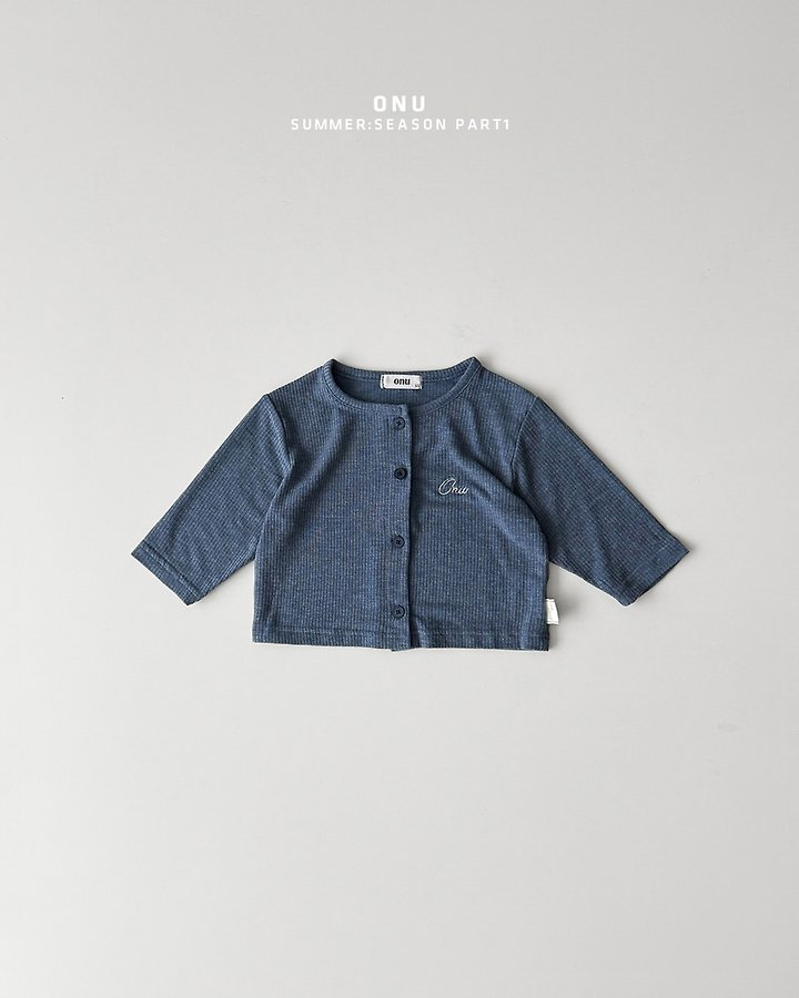 Onu - Korean Children Fashion - #childrensboutique - Summer Ribbed Cardigan - 3