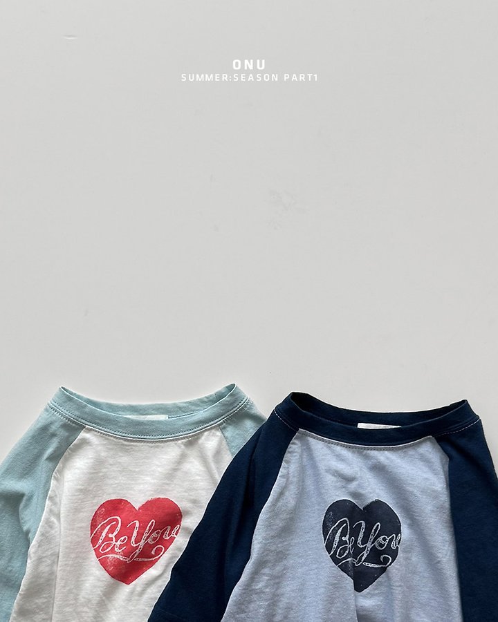 Onu - Korean Children Fashion - #childrensboutique - Heart Cropped Tee - 5