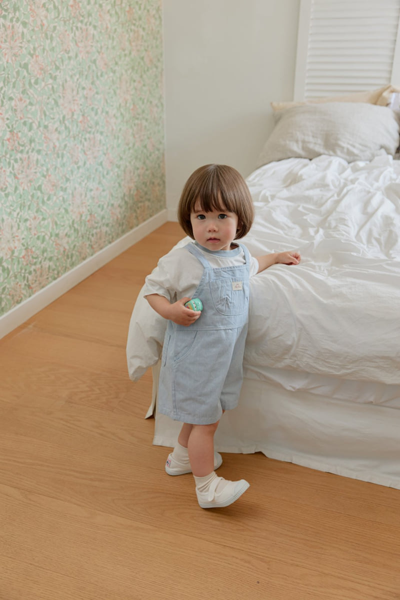 Onu - Korean Children Fashion - #designkidswear - Denim Overalls - 10