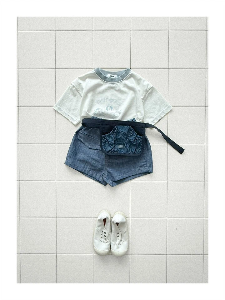 Onu - Korean Children Fashion - #designkidswear - Pocket Denim Pants - 8