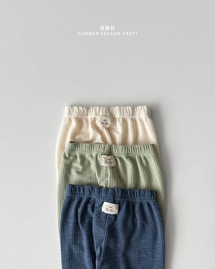 Onu - Korean Children Fashion - #designkidswear - Ribbed Leggings - 5
