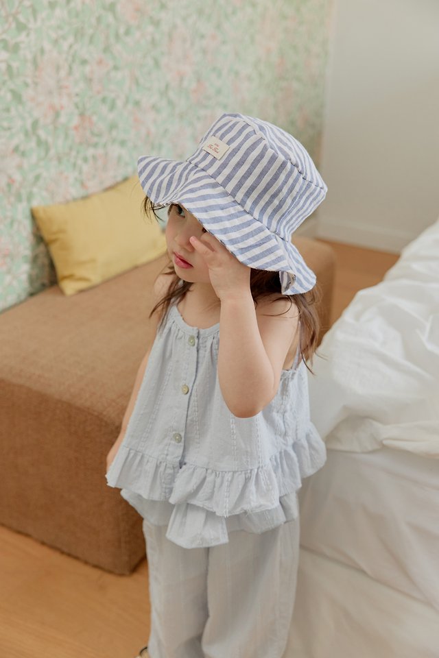 Onu - Korean Children Fashion - #designkidswear - Frill Sleeveless Blouse - 12