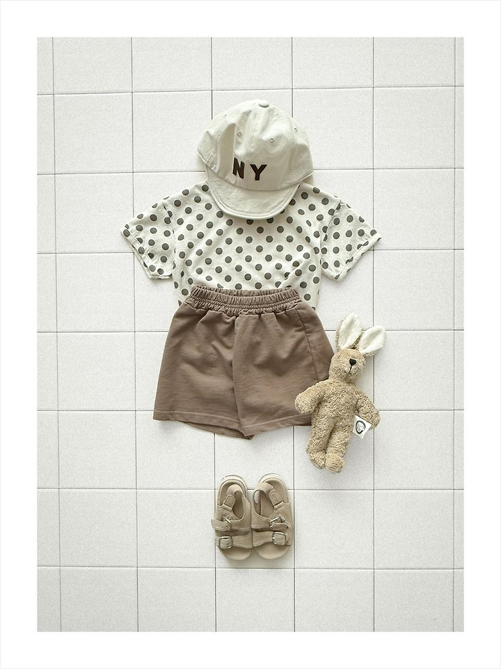 Onu - Korean Children Fashion - #designkidswear - Eco Dot Short Sleeve Tee - 7