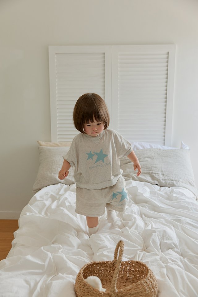 Onu - Korean Children Fashion - #designkidswear - Star Ribbed Tee - 12
