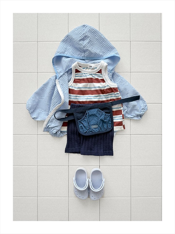 Onu - Korean Children Fashion - #designkidswear - Stripe Rappa Sleeveless - 7