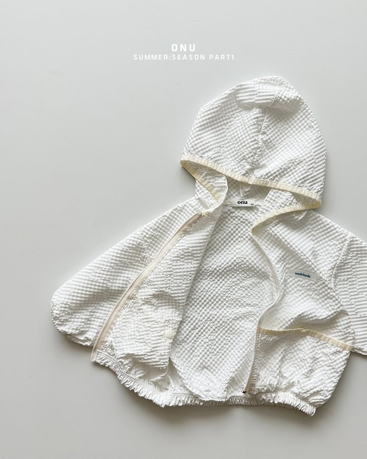 Onu - Korean Children Fashion - #designkidswear - Seersucker Jumper - 4