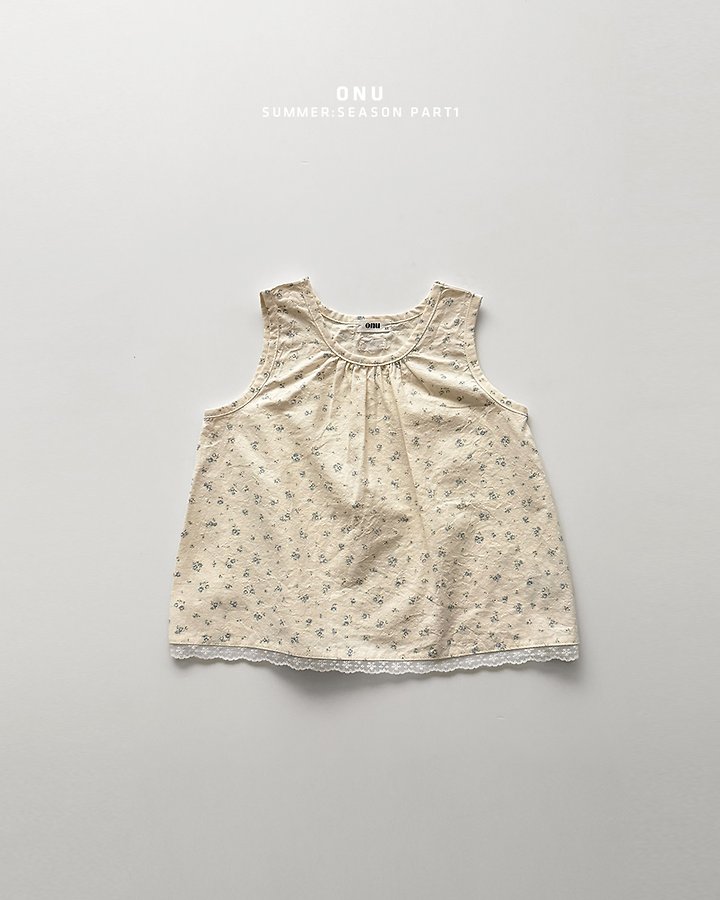 Onu - Korean Children Fashion - #discoveringself - Floral One-piece - 3