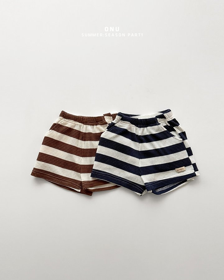Onu - Korean Children Fashion - #discoveringself - Waffle Balloon Pants