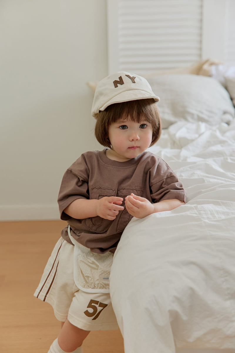 Onu - Korean Children Fashion - #discoveringself - Number Patch Tee - 9