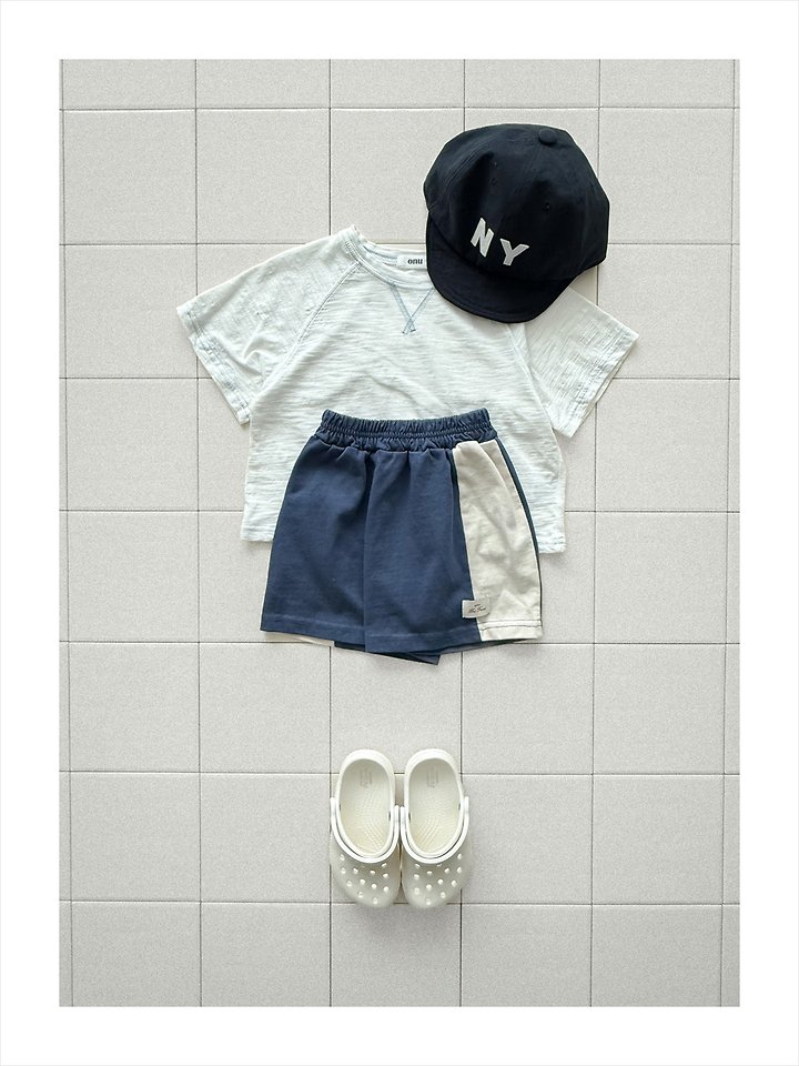 Onu - Korean Children Fashion - #discoveringself - Stitch Short Sleeve Tee - 7