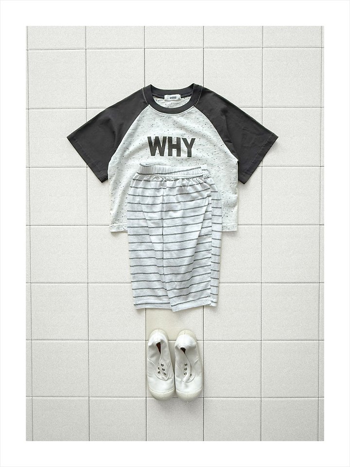 Onu - Korean Children Fashion - #discoveringself - 8-Length Stripe Pants - 6