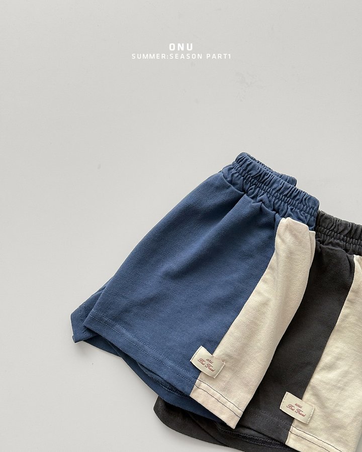 Onu - Korean Children Fashion - #designkidswear - Line Shorts - 4