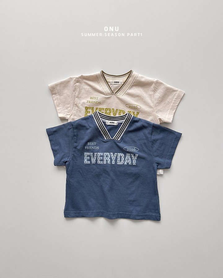 Onu - Korean Children Fashion - #discoveringself - Yoko Ribbed Tee