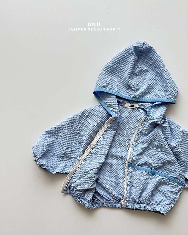 Onu - Korean Children Fashion - #fashionkids - Seersucker Jumper - 5