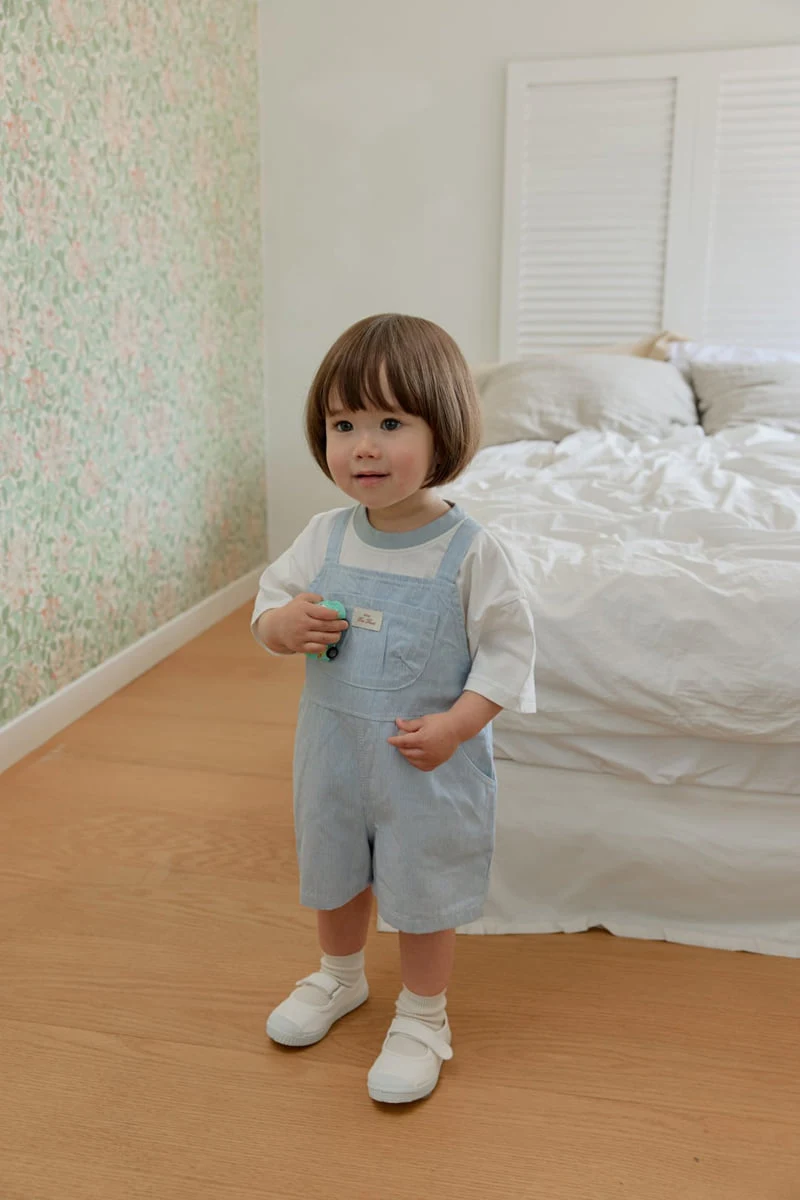 Onu - Korean Children Fashion - #fashionkids - Denim Overalls - 12
