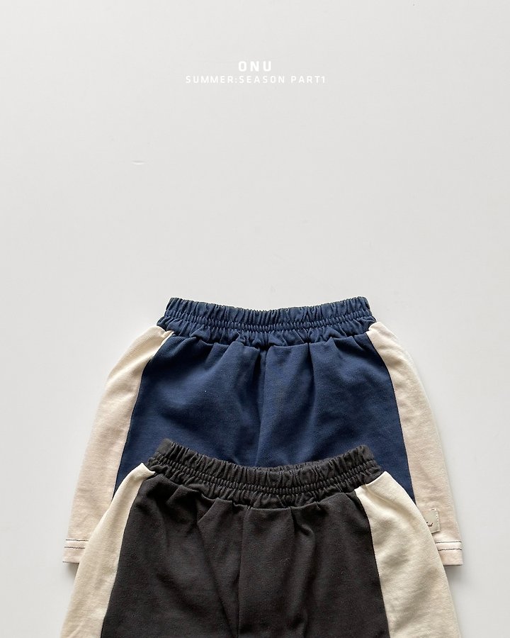 Onu - Korean Children Fashion - #fashionkids - Line Shorts - 5