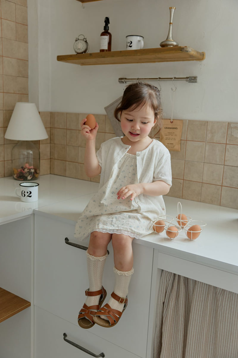 Onu - Korean Children Fashion - #kidsshorts - Knit Short Sleeve Cardigan - 10