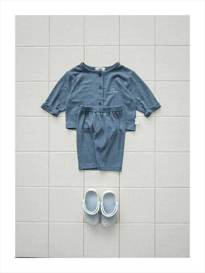 Onu - Korean Children Fashion - #kidsshorts - Ribbed Leggings - 8
