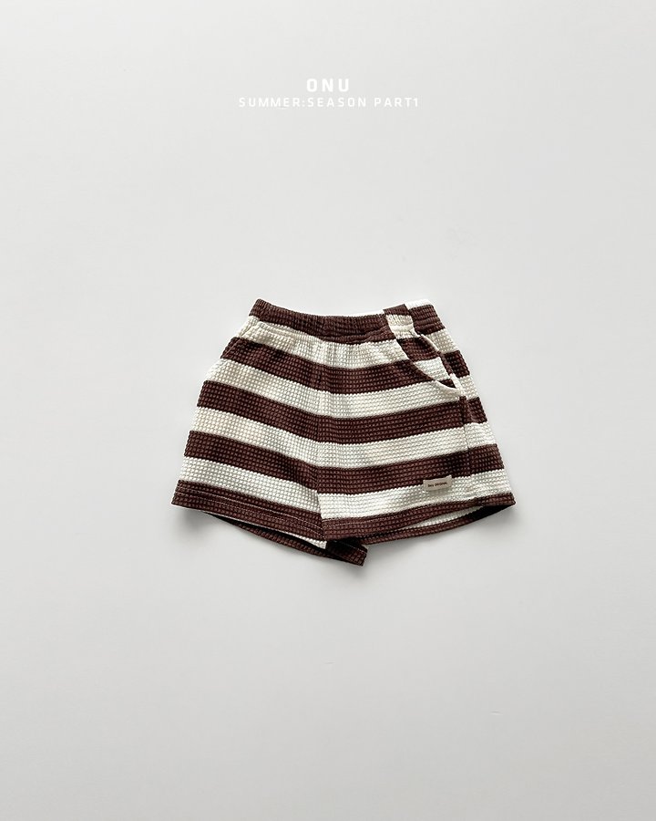 Onu - Korean Children Fashion - #kidsshorts - Waffle Balloon Pants - 3