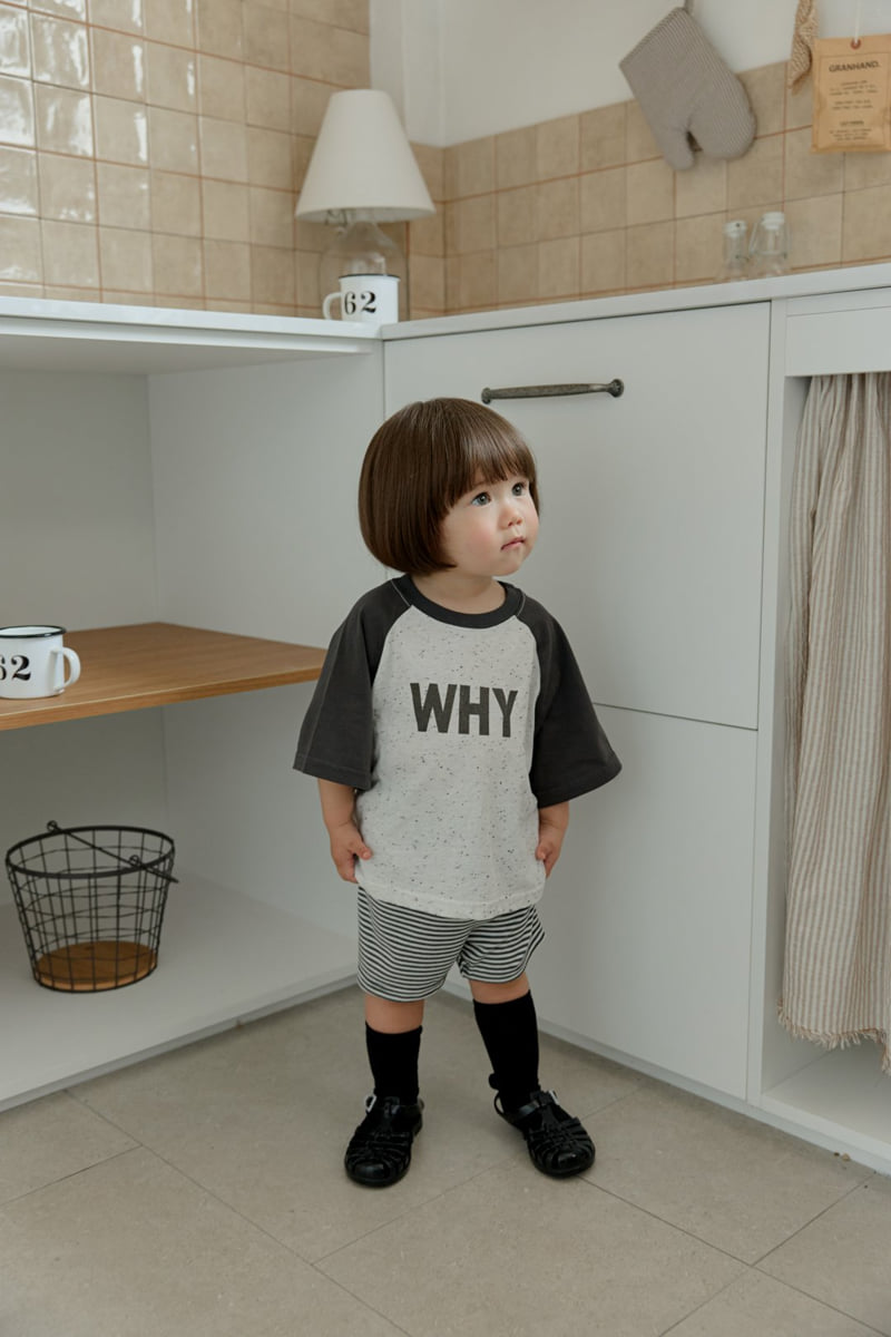 Onu - Korean Children Fashion - #kidsshorts - WHY Raglan Tee - 12