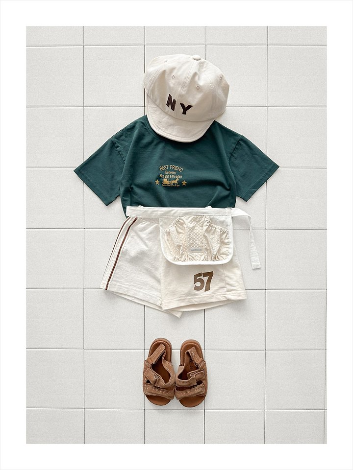 Onu - Korean Children Fashion - #kidsshorts - 57 Tape Pants - 8