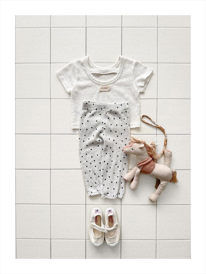 Onu - Korean Children Fashion - #kidsshorts - Dot Pants - 6