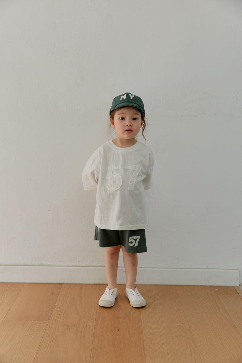 Onu - Korean Children Fashion - #kidsstore - Number Patch Tee - 12