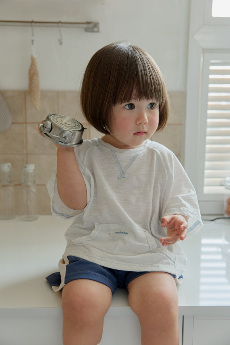 Onu - Korean Children Fashion - #kidsstore - Stitch Short Sleeve Tee - 10