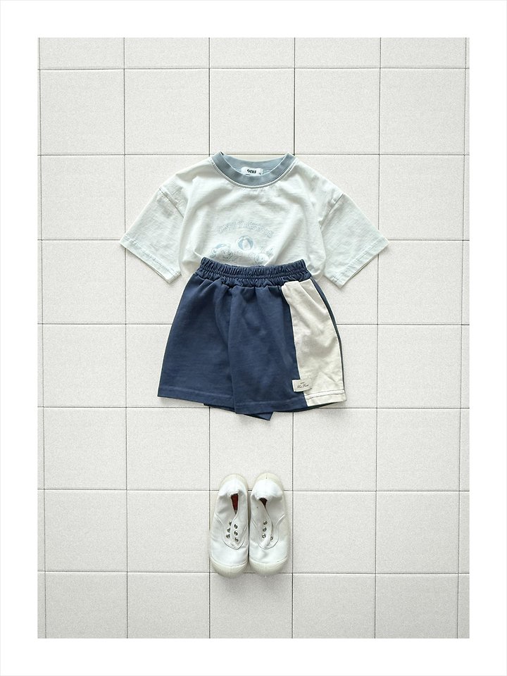 Onu - Korean Children Fashion - #kidsstore - Line Shorts - 7