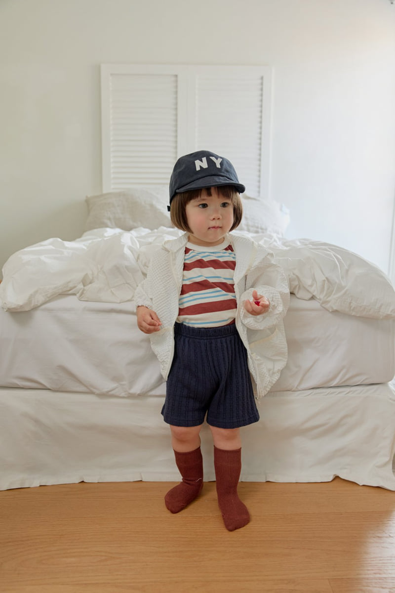 Onu - Korean Children Fashion - #kidsstore - Jacquard Shorts - 12