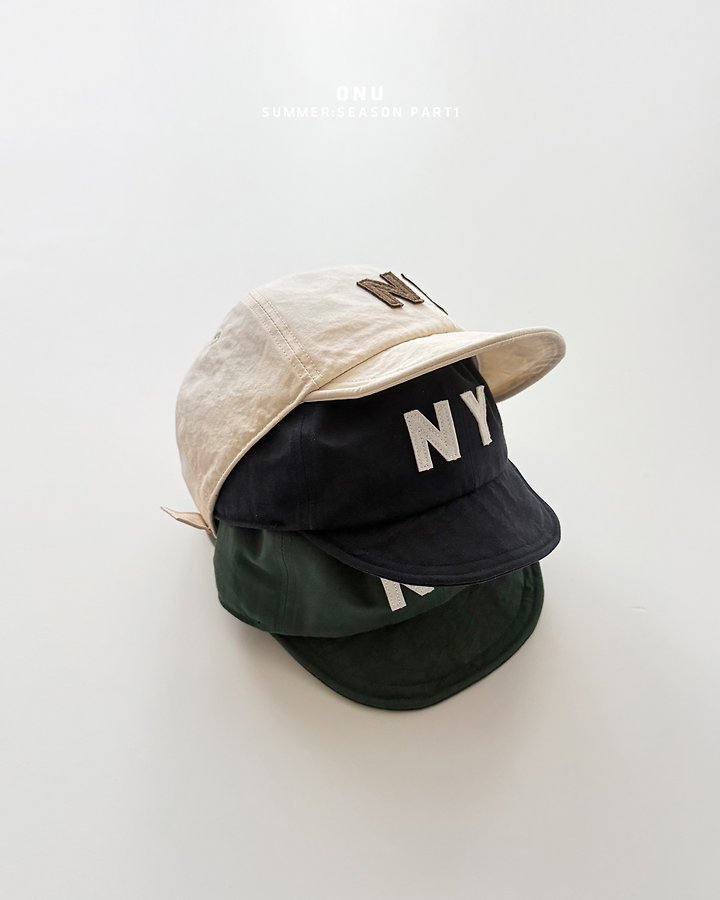 Onu - Korean Children Fashion - #kidzfashiontrend - NY Ball Cap