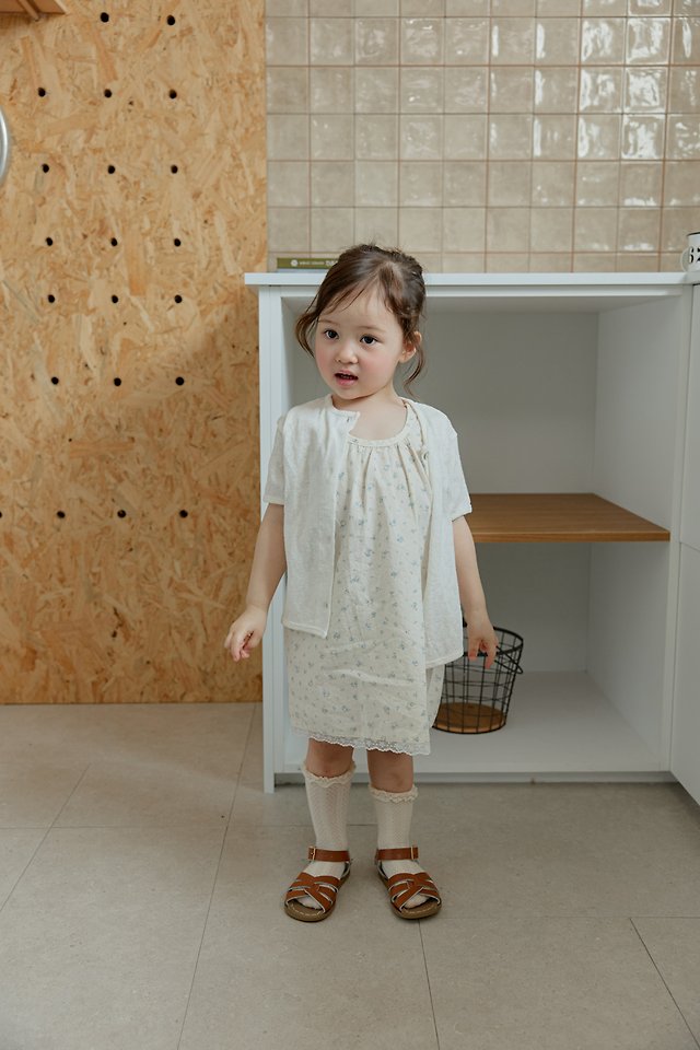 Onu - Korean Children Fashion - #kidzfashiontrend - Knit Short Sleeve Cardigan - 12