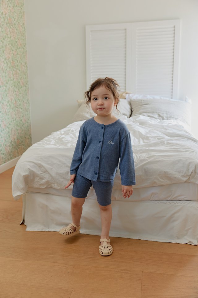 Onu - Korean Children Fashion - #kidzfashiontrend - Summer Ribbed Cardigan - 9