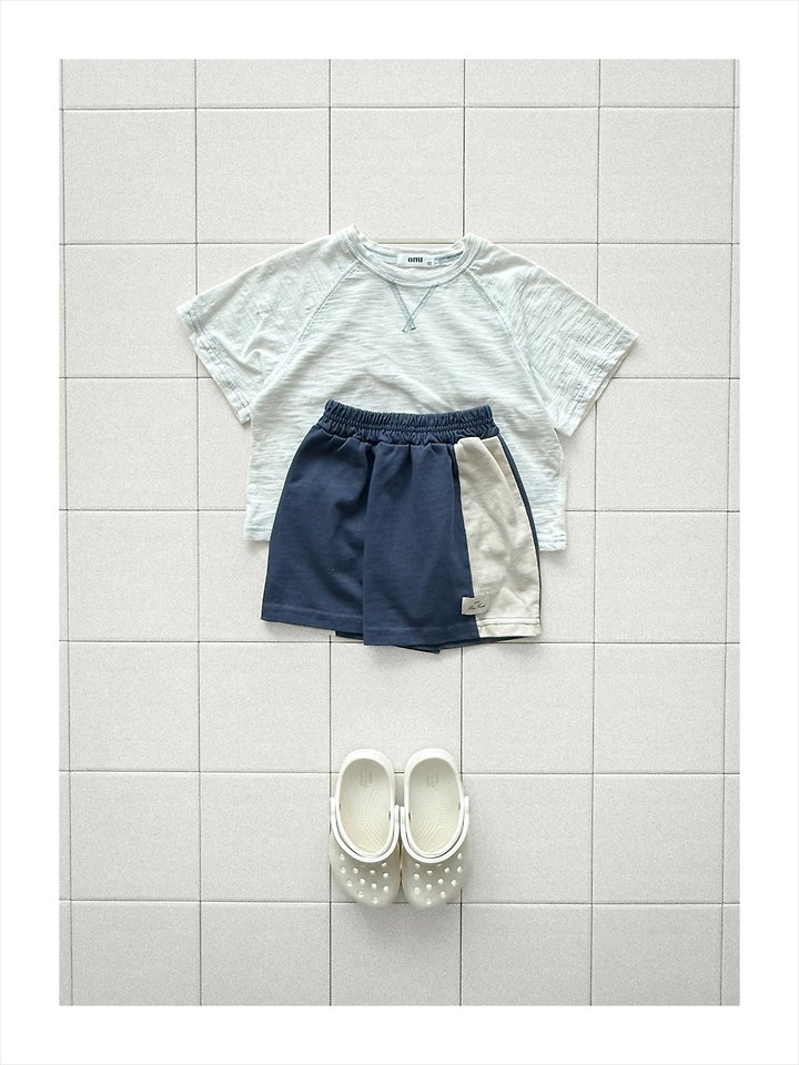 Onu - Korean Children Fashion - #kidzfashiontrend - Line Shorts - 8