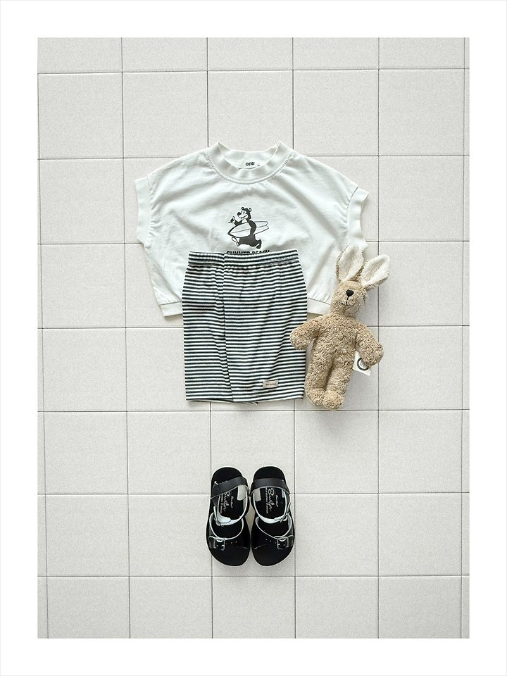 Onu - Korean Children Fashion - #kidzfashiontrend - Surfing Bear Tee - 7